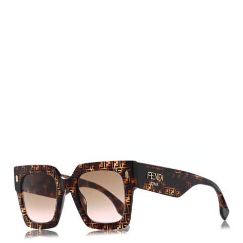 FENDI Acetate FF Sunglasses FF 0457/G/S Havana.